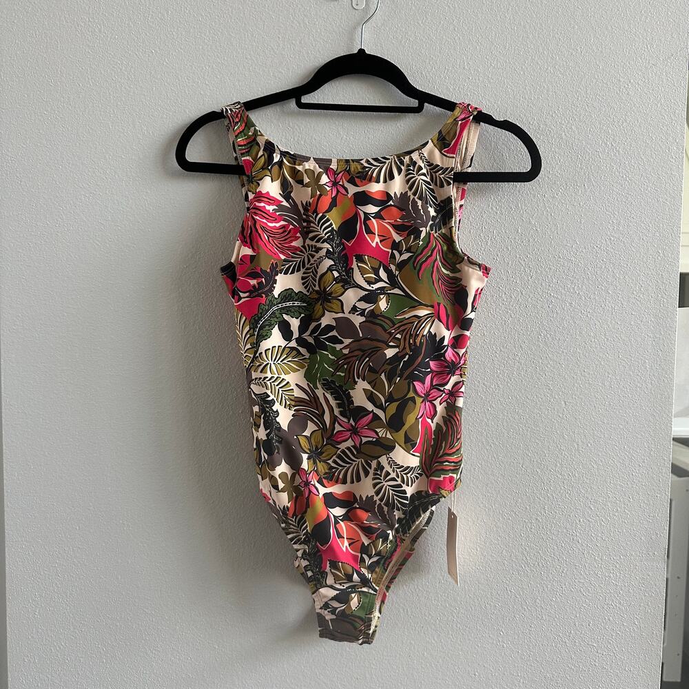 Hutch Women's Arta Leafy One-Piece Swimsuit Size Small New